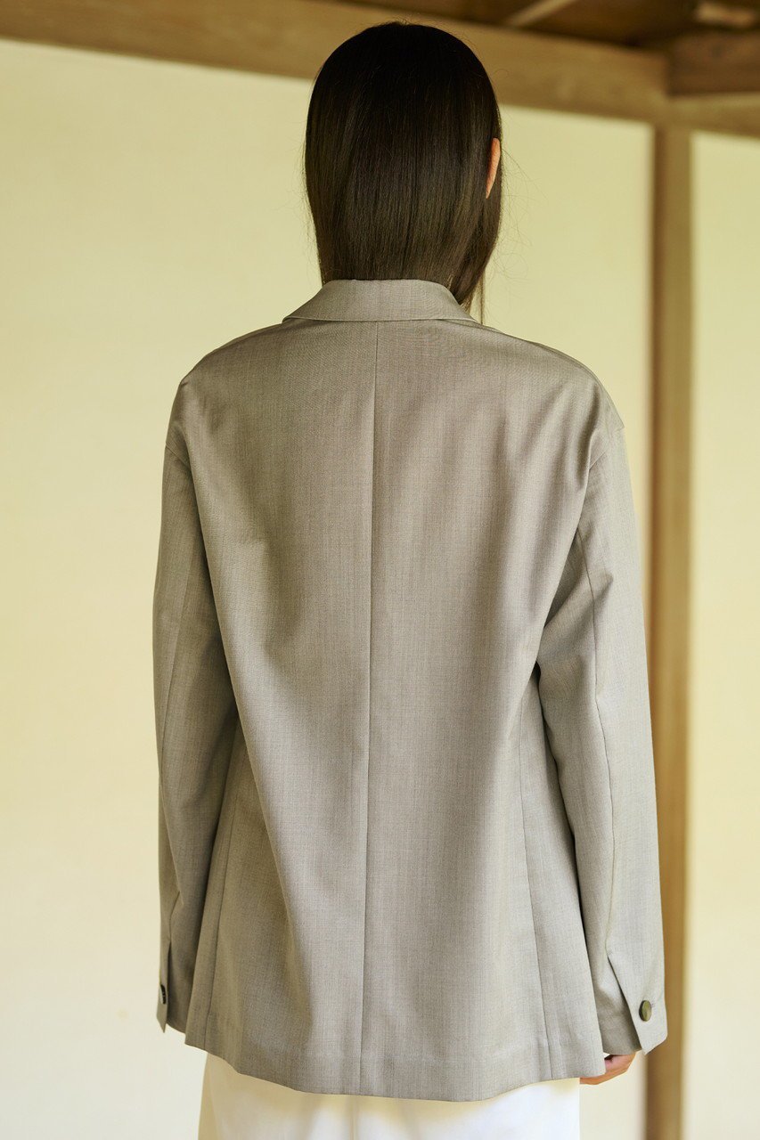 【セアン/SCEARN】のWOOL SILK TROPICAL ジャケット 人気、トレンドファッション・服の通販 founy(ファニー) 　ファッション　Fashion　レディースファッション　Fashion for Women　アウター　Coat / Outerwear Collection　レディースジャケット・軽アウター　Jackets　おすすめ　Recommended / Our Picks　シルク　Silk, 100% Silk　シンプル　Simple, Minimal　ジャケット　Jacket, Outerwear　セットアップ　Set-Up, Coordinated Outfit　春　Spring　other-8|ID: prp329100004895875 ipo3291000000036602963