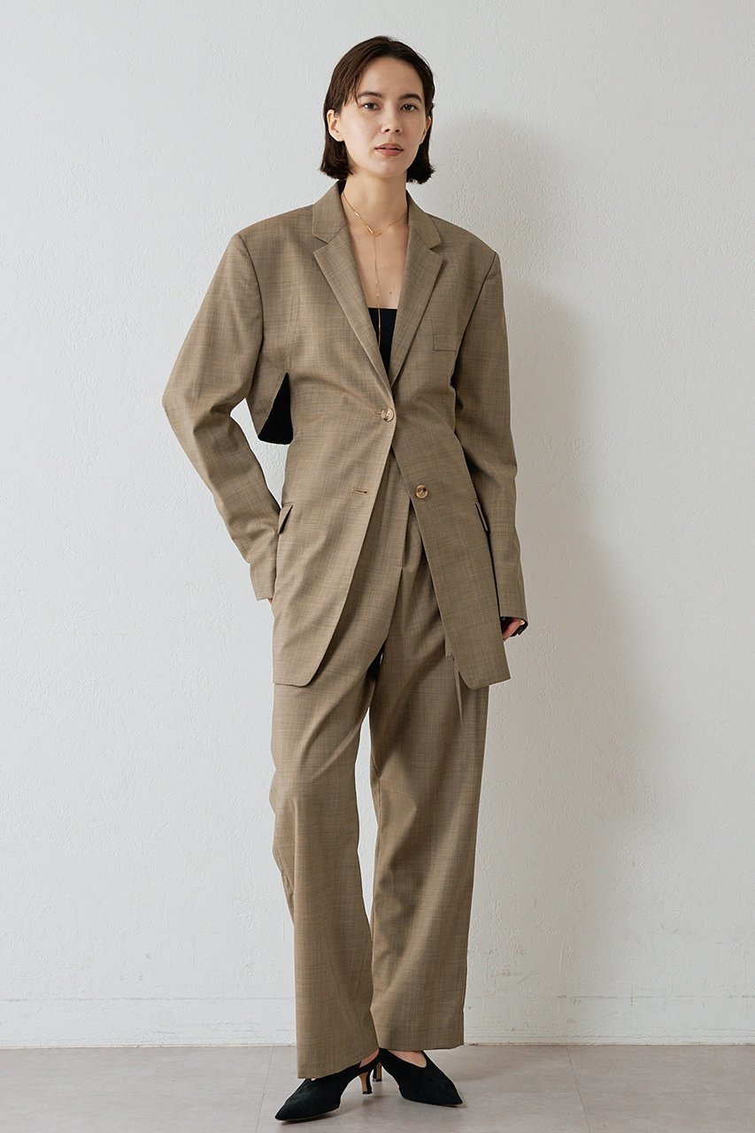 【ウィムガゼット/Whim Gazette】の【15th Anniversary】【LITKOVSKA】 別注Black Open Jacket 人気、トレンドファッション・服の通販 founy(ファニー) ファッション Fashion レディースファッション Fashion for Women アウター Coat / Outerwear Collection レディースジャケット・軽アウター Jackets ジャケット Jacket, Outerwear バランス Balance, Style Balance ファブリック Fabric, Textile 別注 Limited Edition, Custom Order A/W・秋冬 Autumn/Winter other-8|ID: prp329100004895909 ipo3291000000036603567