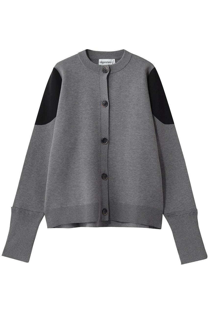 【ナゴンスタンス/nagonstans】のshoulder patch cardigan インテリア・キッズ・メンズ・レディースファッション・服の通販 founy(ファニー) 　ファッション　Fashion　レディースファッション　Fashion for Women　トップス・カットソー　Cut & Sew Tops　カーディガン・羽織り　Layered Style Cardigans　シャツ・ブラウス・オフィスカジュアル　Elegant Blouses & Button-Ups　ロングTシャツ・Tシャツ　Longline T-Shirts & Tees　カットソー・ベーシックTシャツ　Cut-and-Sewn Tops / Stretch Tees & Basics　カーディガン　Cardigan, Knitwear　パッチ　Patch, Appliqué　ベーシック　Basic, Essential　Stone|ID: prp329100004895993 ipo3291000000036605239