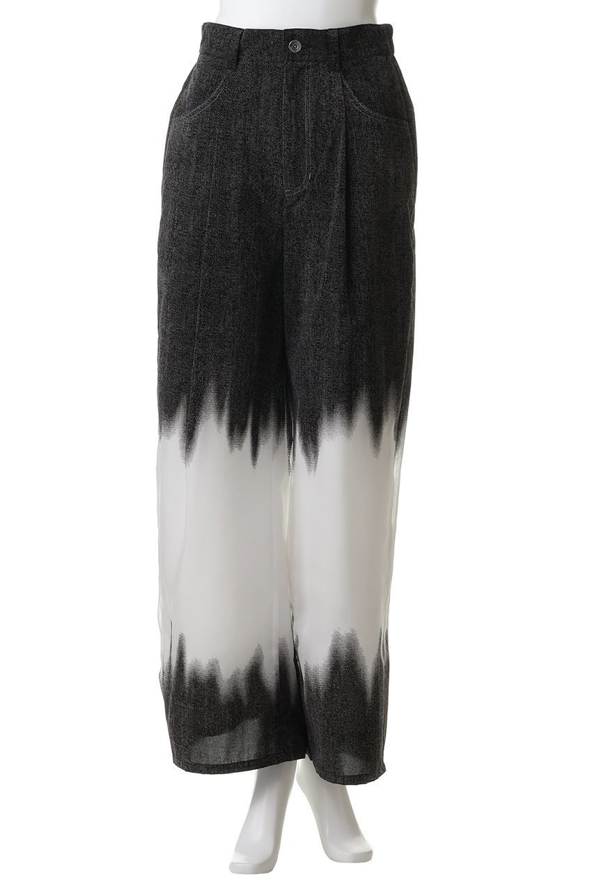 【メゾンスペシャル/MAISON SPECIAL】のFlocky Denim Pants/フロッキーデニムパンツ 大人の最旬トレンドファッション&コーディネート founy(ファウニー) ファッション Fashion レディースファッション Fashion for Women パンツ Pants & Trousers デニムパンツ・ジーンズ・美脚デニム Denim Jeans & Pants デニム Denim, Jeans Material ロング Long, Long-Length ワイド Wide, Wide Fit 夏 Summer 春 Spring S/S・春夏 SS, Spring/Summer, Warm Season other-2|ID: prp329100004896005 ipo3291000000036605503
