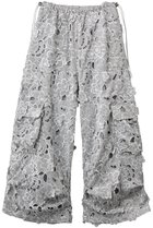 【メゾンスペシャル/MAISON SPECIAL】のCut-Off Flower Pants/カットオフフラワースノーパンツ 人気、トレンドファッション・服の通販 founy(ファニー) ファッション Fashion レディースファッション Fashion for Women パンツ Pants & Trousers カーゴパンツ Cargo Pants, Utility Pants スポーティ Sporty, Casual Athletic バルーン Balloon, Balloon Silhouette フェミニン Feminine, Girly フラワー Flower, Floral モチーフ Motif, Design Theme 別注 Limited Edition, Custom Order thumbnail GRY(グレー)|ID: prp329100004896006 ipo3291000000036605524