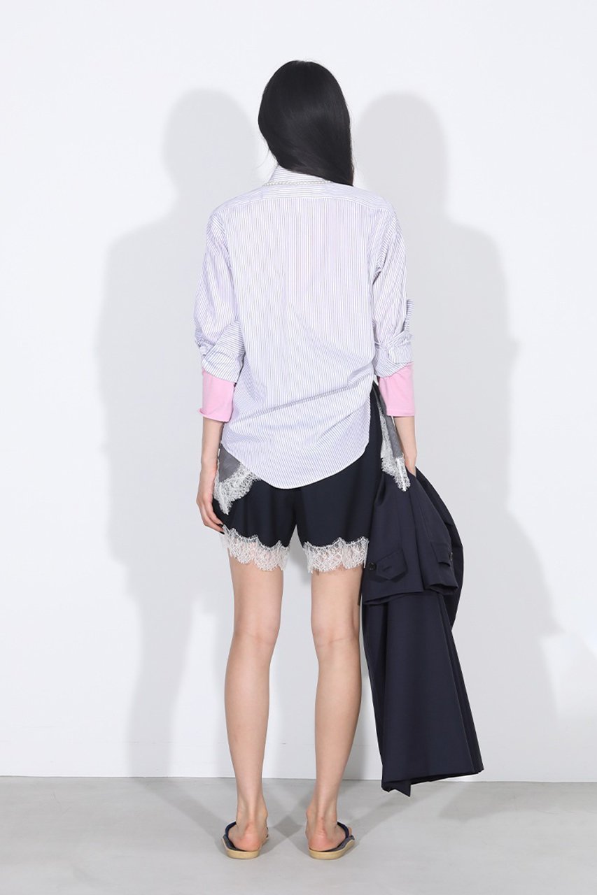 【マディソンブルー/MADISONBLUE】のTRANE L/S SHIRT MULTI STRIPE マルチストライプシャツ 人気、トレンドファッション・服の通販 founy(ファニー) 　ファッション　Fashion　レディースファッション　Fashion for Women　トップス・カットソー　Cut & Sew Tops　シャツ・ブラウス・オフィスカジュアル　Elegant Blouses & Button-Ups　クラシック　Classic, Timeless Style　ストライプ　Stripe, Striped Pattern　スリーブ　Sleeve, Long Sleeve / Short Sleeve　ブロード　Broadcloth, Fine Cotton　プリント　Print, Printed Pattern　モダン　Modern, Contemporary　ロング　Long, Long-Length　エレガント 上品　Elegant　other-7|ID: prp329100004896009 ipo3291000000036605576