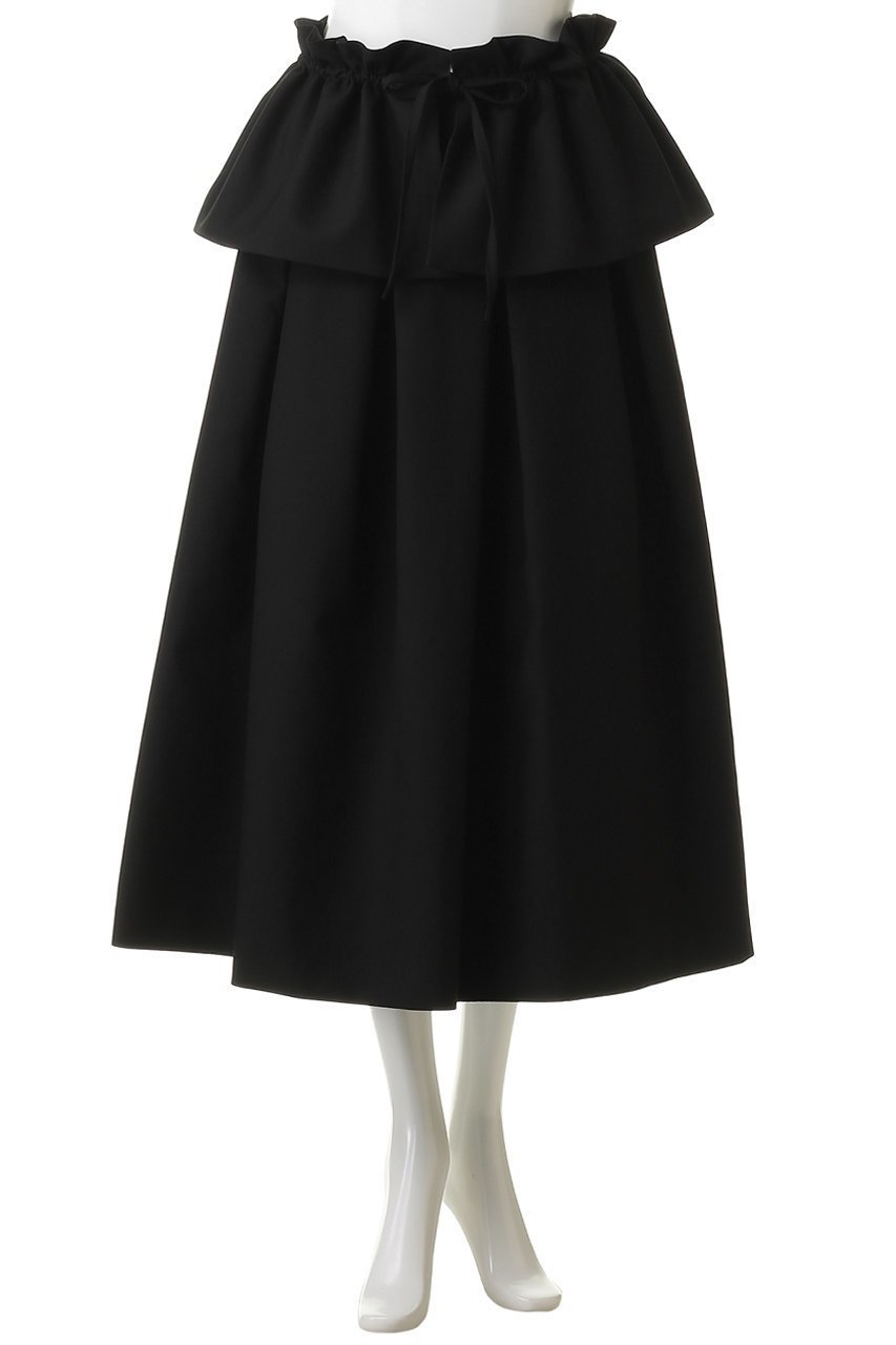 【マノフ/MANOF】のRUFFLE BELT FLARE SKIRTボトムス 大人の最旬トレンドファッション＆コーディネート founy(ファウニー) 　ファッション　Fashion　レディースファッション　Fashion for Women　スカート　Skirts　パンツ　Pants & Trousers　パーティ　Party, Party Style　フレア　Flare, Flared　ラッフル　Ruffle, Frill　other-2|ID: prp329100004896012 ipo3291000000036930285