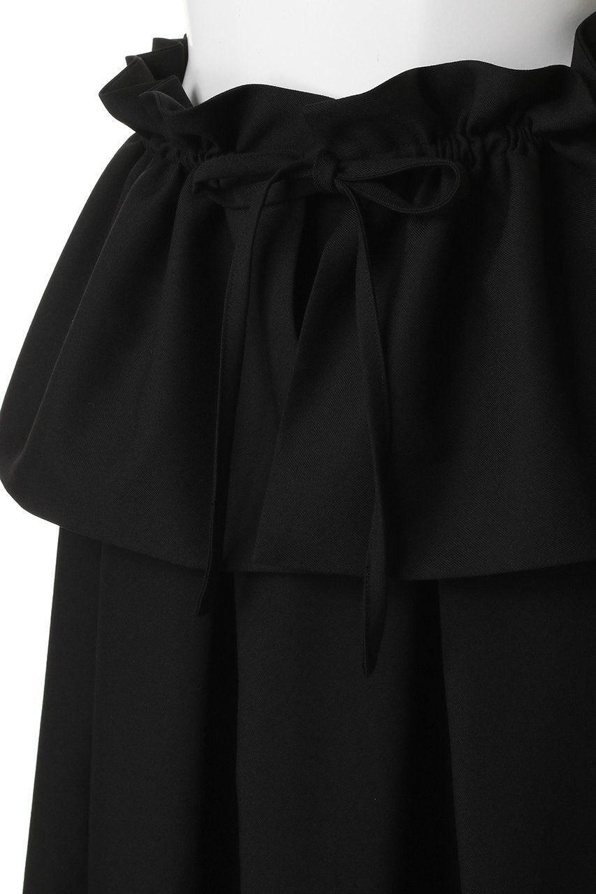 【マノフ/MANOF】のRUFFLE BELT FLARE SKIRTボトムス 大人の最旬トレンドファッション＆コーディネート founy(ファウニー) 　ファッション　Fashion　レディースファッション　Fashion for Women　スカート　Skirts　パンツ　Pants & Trousers　パーティ　Party, Party Style　フレア　Flare, Flared　ラッフル　Ruffle, Frill　other-5|ID: prp329100004896012 ipo3291000000036930288