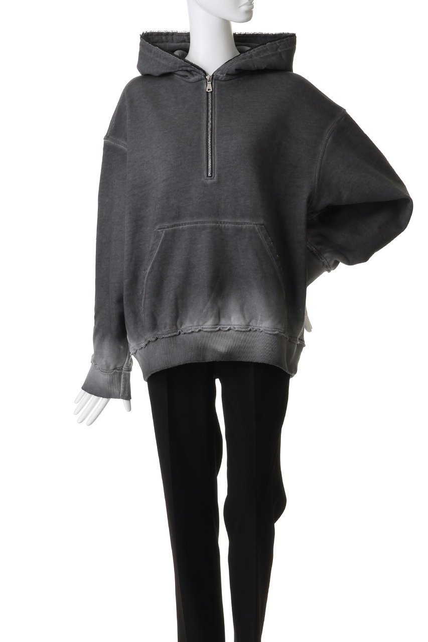 【メゾンスペシャル/MAISON SPECIAL】の【UNISEX】DEEP FRONT ハーフジップパーカーPO 人気、トレンドファッション・服の通販 founy(ファニー) 　ファッション　Fashion　レディースファッション　Fashion for Women　トップス・カットソー　Cut & Sew Tops　シャツ・ブラウス・オフィスカジュアル　Elegant Blouses & Button-Ups　レディースパーカー・カジュアルフーディー　Casual Hoodies & Sweatshirts　ロングTシャツ・Tシャツ　Longline T-Shirts & Tees　スウェット・クルーネックトップス　Sweatshirts & Crewnecks / Relaxed Fit Sweat Tops　カットソー・ベーシックTシャツ　Cut-and-Sewn Tops / Stretch Tees & Basics　ユニセックス　Unisex, Genderless　インナー　Innerwear　カットオフ　Cut-Off Design　ダメージ　Distressed, Destroyed　リラックス　Relax, Relaxed Fit　other-2|ID: prp329100004896022 ipo3291000000036605782