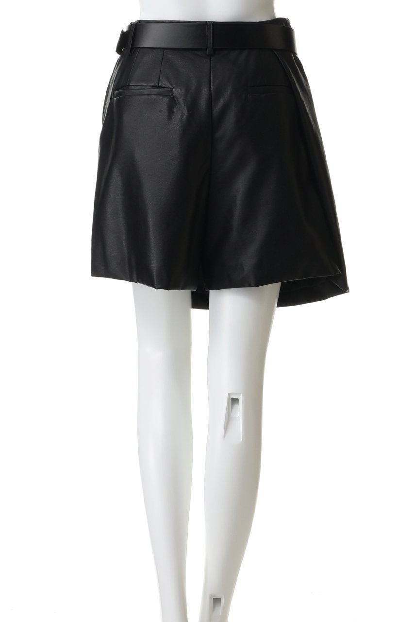 【メゾンスペシャル/MAISON SPECIAL】のDrape V-Neck Vegan Leather Culotte Skirt/ドレープフェイクレザーキュロットスカート 人気、トレンドファッション・服の通販 founy(ファニー) 　ファッション　Fashion　レディースファッション　Fashion for Women　スカート　Skirts　キュロットスカート　Culottes & Wide-Leg Shorts　ロングスカート　Long Skirts / Maxi & Midi Skirts　おすすめ　Recommended / Our Picks　ドレープ　Drape, Draping Fabric　フェイクレザー　Faux Leather, PU Leather　フェミニン　Feminine, Girly　ロング　Long, Long-Length　other-4|ID: prp329100004896027 ipo3291000000036605882