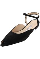 【ネブローニ/NEBULONI E】のスエードアンクルストラップフラットシューズ 人気、トレンドファッション・服の通販 founy(ファニー) ファッション Fashion レディースファッション Fashion for Women シューズ Shoes, Footwear フラット Flat, Flat Shoes モダン Modern, Contemporary エレガント 上品 Elegant thumbnail ブラック|ID: prp329100004896035 ipo3291000000036605934