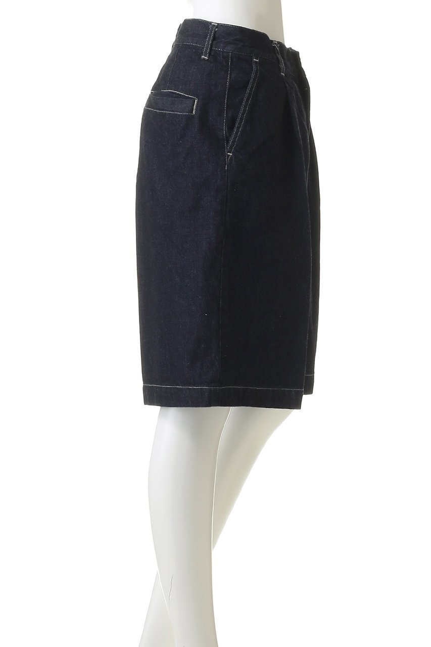 【ミズイロ インド/mizuiro ind】のdenim half PT パンツ 大人の最旬トレンドファッション＆コーディネート founy(ファウニー) 　ファッション　Fashion　レディースファッション　Fashion for Women　パンツ　Pants & Trousers　デニム　Denim, Jeans Material　ハーフ　Half, Half-Length　other-3|ID: prp329100004896046 ipo3291000000036606069