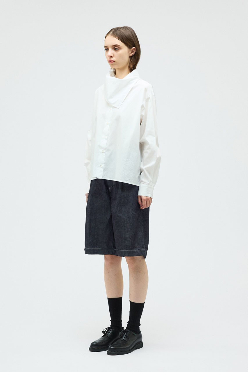 【ミズイロ インド/mizuiro ind】のdenim half PT パンツ 大人の最旬トレンドファッション＆コーディネート founy(ファウニー) 　ファッション　Fashion　レディースファッション　Fashion for Women　パンツ　Pants & Trousers　デニム　Denim, Jeans Material　ハーフ　Half, Half-Length　other-7|ID: prp329100004896046 ipo3291000000036606076