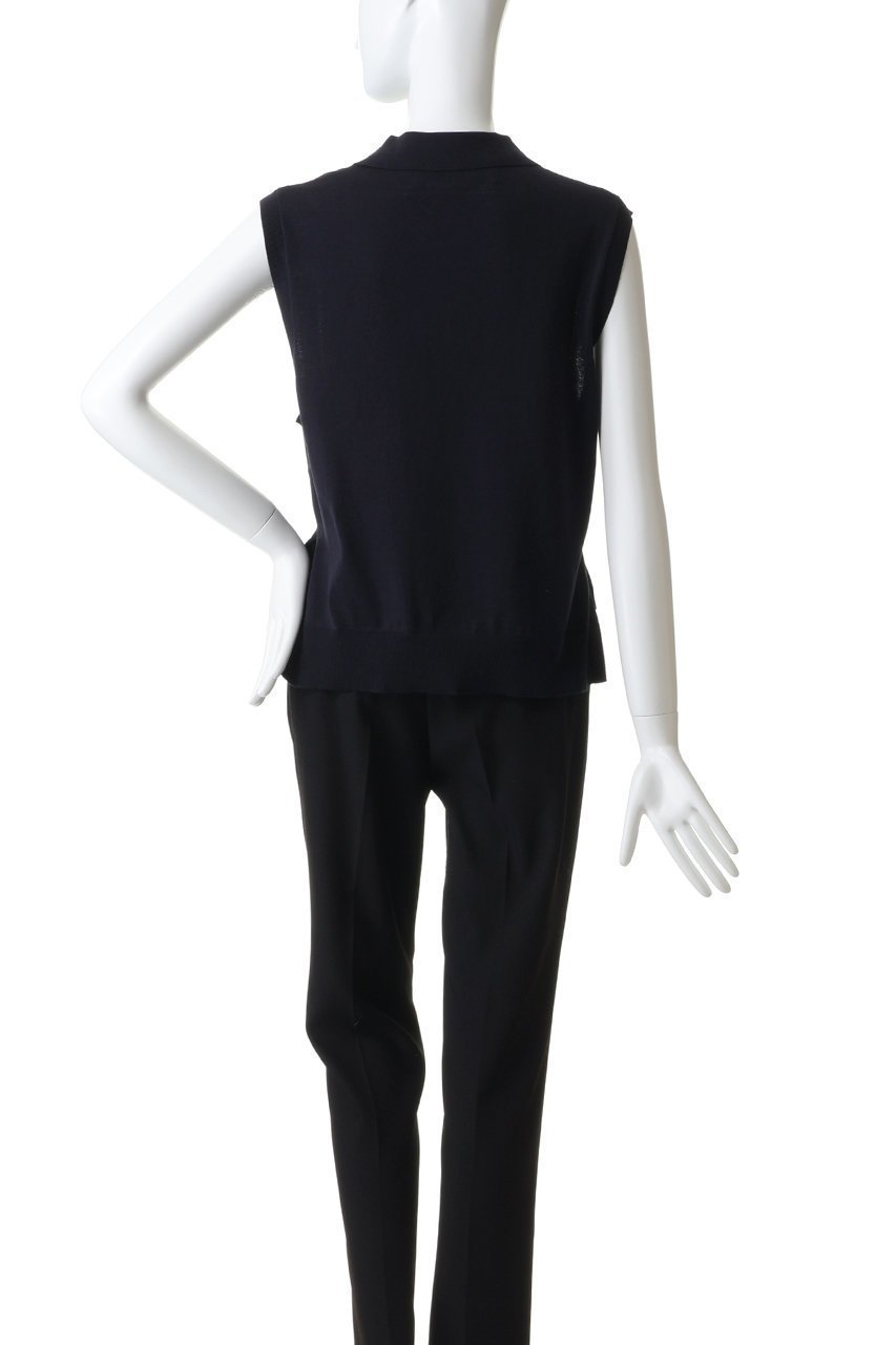 【ミディウミ/MidiUmi】のcollared knit vest ベスト 大人の最旬トレンドファッション＆コーディネート founy(ファウニー) 　ファッション　Fashion　レディースファッション　Fashion for Women　アウター　Coat / Outerwear Collection　レディースジャケット・軽アウター　Jackets　クラシカル　Classical, Vintage-Inspired　コンパクト　Compact, Small Size　シンプル　Simple, Minimal　ジャケット　Jacket, Outerwear　スラックス　Slacks, Dress Pants　デニム　Denim, Jeans Material　ベスト　Vest, Waistcoat　other-4|ID: prp329100004896059 ipo3291000000036789097