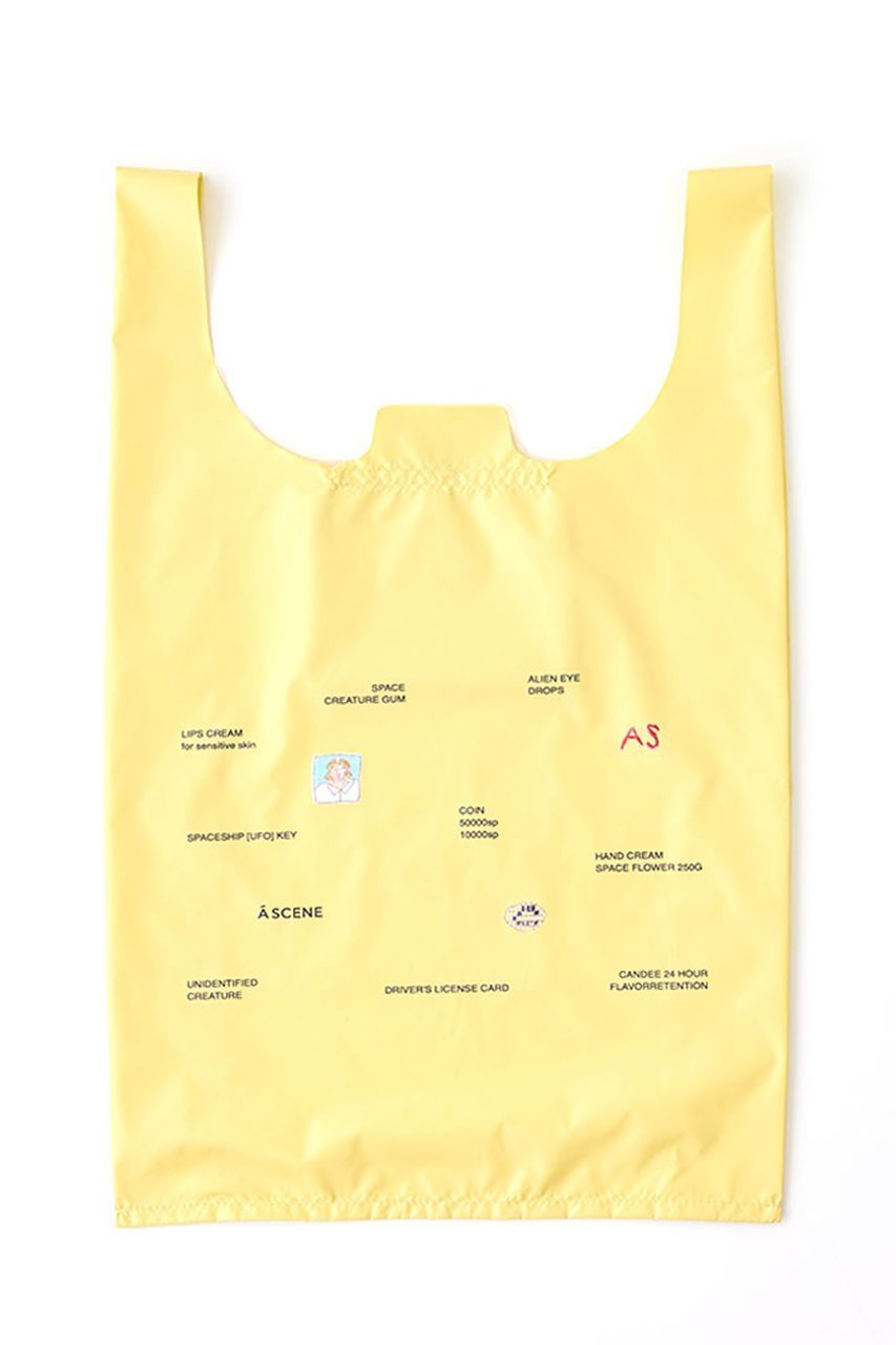 【エーシーン/A SCENE】の【CONVENIENCE YOUNG】ECO bag 大人の最旬トレンドファッション＆コーディネート founy(ファウニー) 　ファッション　Fashion　レディースファッション　Fashion for Women　バッグ　Bags　グラフィック　Graphic, Graphic Design　コンパクト　Compact, Small Size　プリント　Print, Printed Pattern　ポーチ　Pouch, Small Case　定番　Standard, Basic Item　軽量　Lightweight, Ultra Light　other-2|ID: prp329100004896067 ipo3291000000036930812
