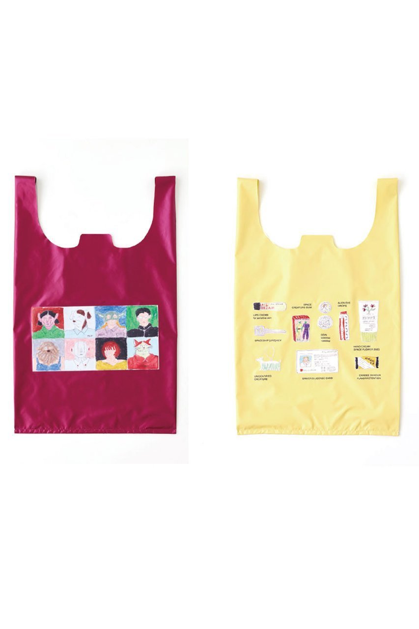 【エーシーン/A SCENE】の【CONVENIENCE YOUNG】ECO bag 大人の最旬トレンドファッション＆コーディネート founy(ファウニー) 　ファッション　Fashion　レディースファッション　Fashion for Women　バッグ　Bags　グラフィック　Graphic, Graphic Design　コンパクト　Compact, Small Size　プリント　Print, Printed Pattern　ポーチ　Pouch, Small Case　定番　Standard, Basic Item　軽量　Lightweight, Ultra Light　other-4|ID: prp329100004896067 ipo3291000000036930816