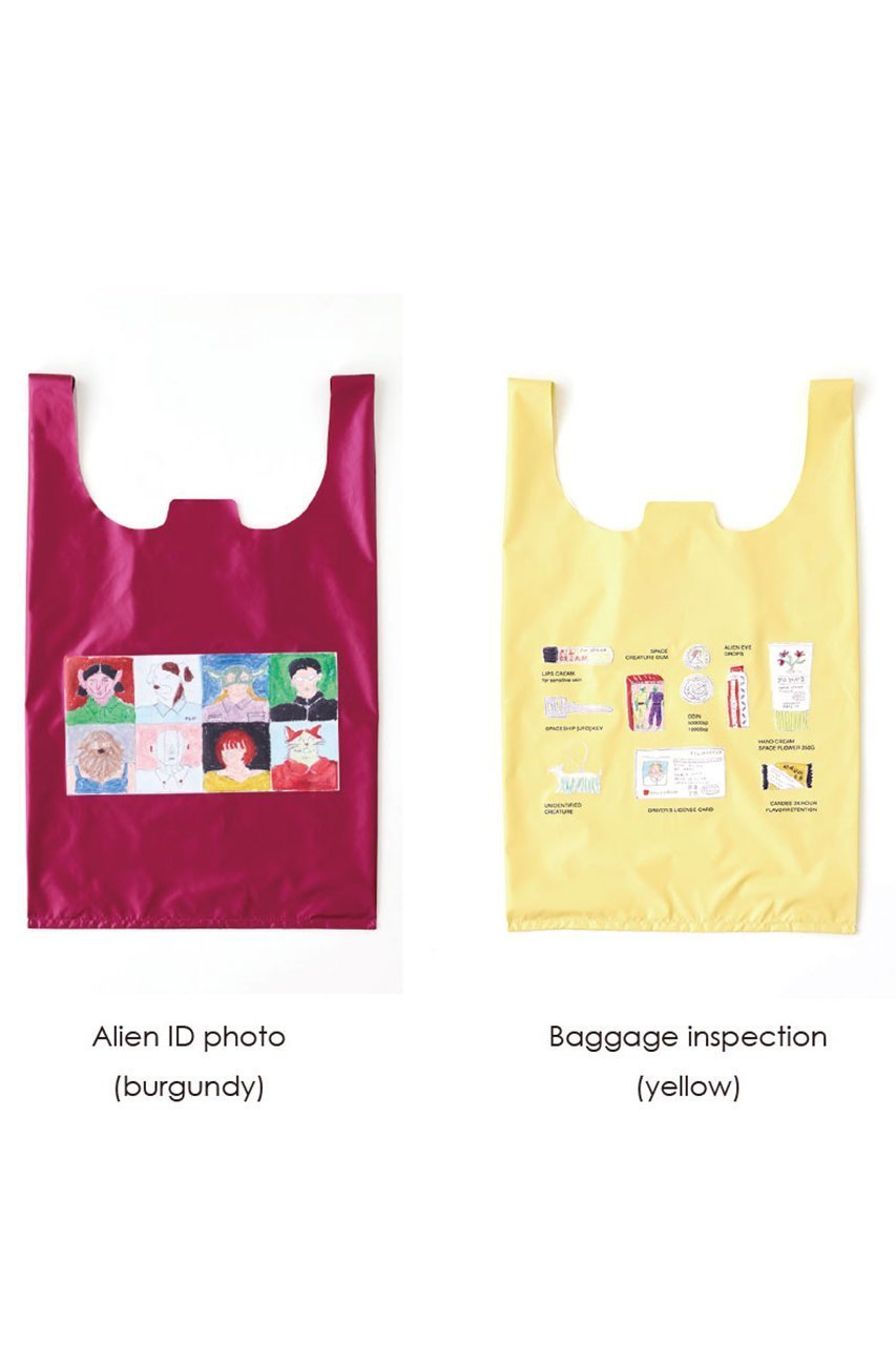 【エーシーン/A SCENE】の【CONVENIENCE YOUNG】ECO bag 大人の最旬トレンドファッション＆コーディネート founy(ファウニー) 　ファッション　Fashion　レディースファッション　Fashion for Women　バッグ　Bags　グラフィック　Graphic, Graphic Design　コンパクト　Compact, Small Size　プリント　Print, Printed Pattern　ポーチ　Pouch, Small Case　定番　Standard, Basic Item　軽量　Lightweight, Ultra Light　other-5|ID: prp329100004896067 ipo3291000000036930818