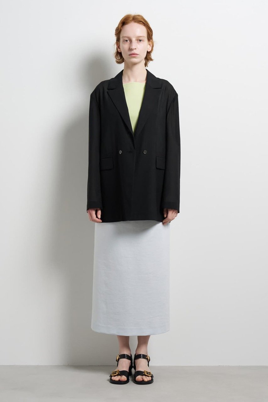 【ランバン オン ブルー/LANVIN en Bleu】のシアーウールテーラードジャケット 大人の最旬トレンドファッション＆コーディネート founy(ファウニー) 　ファッション　Fashion　レディースファッション　Fashion for Women　アウター　Coat / Outerwear Collection　レディースジャケット・軽アウター　Jackets　テーラードジャケット / 通勤・きれいめスタイル　Tailored Jackets & Blazers　シアー　Sheer, See-Through　ジャケット　Jacket, Outerwear　フォルム　Silhouette, Form　other-7|ID: prp329100004896068 ipo3291000000036606367