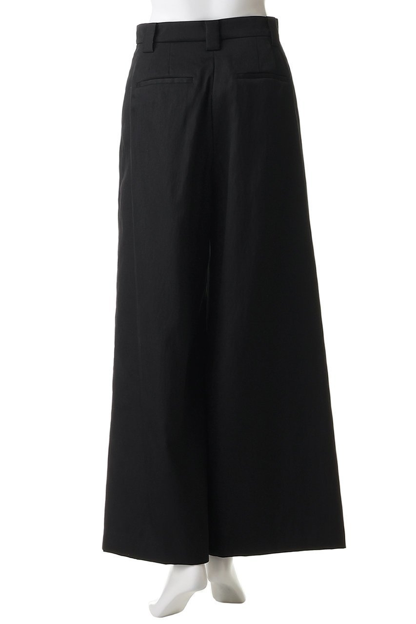 【ランバン オン ブルー/LANVIN en Bleu】のフロントタックツイルワイドパンツ 大人の最旬トレンドファッション＆コーディネート founy(ファウニー) 　ファッション　Fashion　レディースファッション　Fashion for Women　パンツ　Pants & Trousers　シルク　Silk, 100% Silk　ファブリック　Fabric, Textile　フロント　Front, Front Design　other-4|ID: prp329100004896094 ipo3291000000036896954