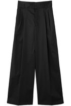 【アンクレイヴ/uncrave】のコットンクロスプレーン ワイドトラウザー 人気、トレンドファッション・服の通販 founy(ファニー) ファッション Fashion レディースファッション Fashion for Women パンツ Pants & Trousers サテン Satin, Glossy Fabric フロント Front, Front Design ブロード Broadcloth, Fine Cotton ベーシック Basic, Essential thumbnail ブラック|ID: prp329100004896097 ipo3291000000036606693
