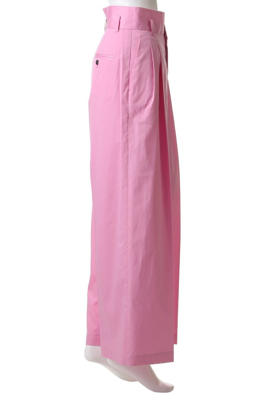 【アンクレイヴ/uncrave】のコットンクロスプレーン ワイドトラウザー 人気、トレンドファッション・服の通販 founy(ファニー) 　ファッション　Fashion　レディースファッション　Fashion for Women　パンツ　Pants & Trousers　サテン　Satin, Glossy Fabric　フロント　Front, Front Design　ブロード　Broadcloth, Fine Cotton　ベーシック　Basic, Essential　other-3|ID: prp329100004896097 ipo3291000000036606697