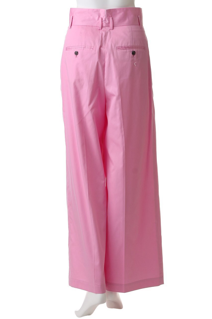 【アンクレイヴ/uncrave】のコットンクロスプレーン ワイドトラウザー 人気、トレンドファッション・服の通販 founy(ファニー) 　ファッション　Fashion　レディースファッション　Fashion for Women　パンツ　Pants & Trousers　サテン　Satin, Glossy Fabric　フロント　Front, Front Design　ブロード　Broadcloth, Fine Cotton　ベーシック　Basic, Essential　other-4|ID: prp329100004896097 ipo3291000000036606699