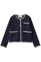 【アダワス/ADAWAS】のライト インレイ ニット トリムド ジャケット ミッドナイト|ID: prp329100004896101 ipo3291000000036606735