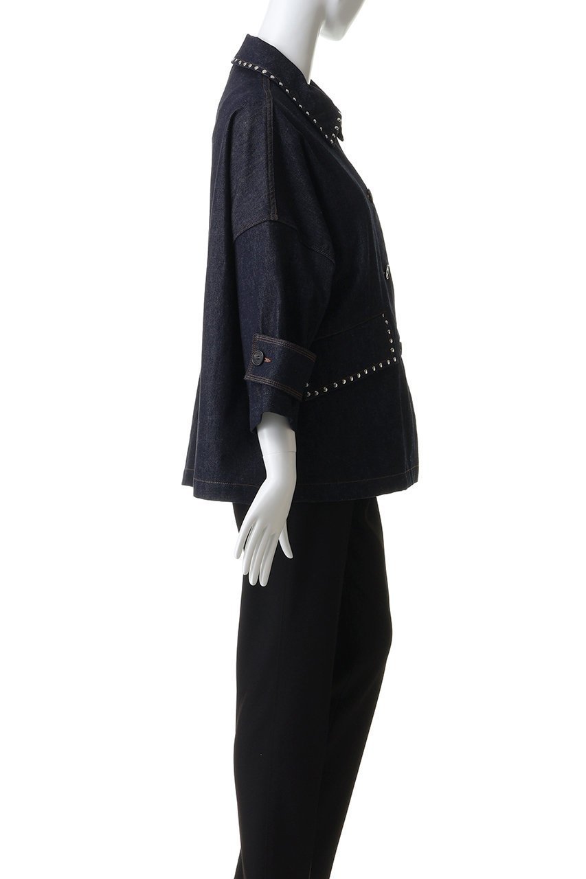 【マッキントッシュ/MACKINTOSH】のHUMBIE デニムジャケットスタッズ 人気、トレンドファッション・服の通販 founy(ファニー) 　ファッション　Fashion　レディースファッション　Fashion for Women　アウター　Coat / Outerwear Collection　レディースジャケット・軽アウター　Jackets　デニムジャケット / カジュアルアウター　Denim Jackets　ショルダー　Shoulder, Shoulder Strap　ショート　Short, Short Length　ジャケット　Jacket, Outerwear　スタッズ　Studs, Metal Accents　デニム　Denim, Jeans Material　ドロップ　Drop Shoulder, Dropped Style　ポケット　Pocket, Pocket Detail　新作・新入荷　New Arrivals / New In　other-3|ID: prp329100004896107 ipo3291000000036606790