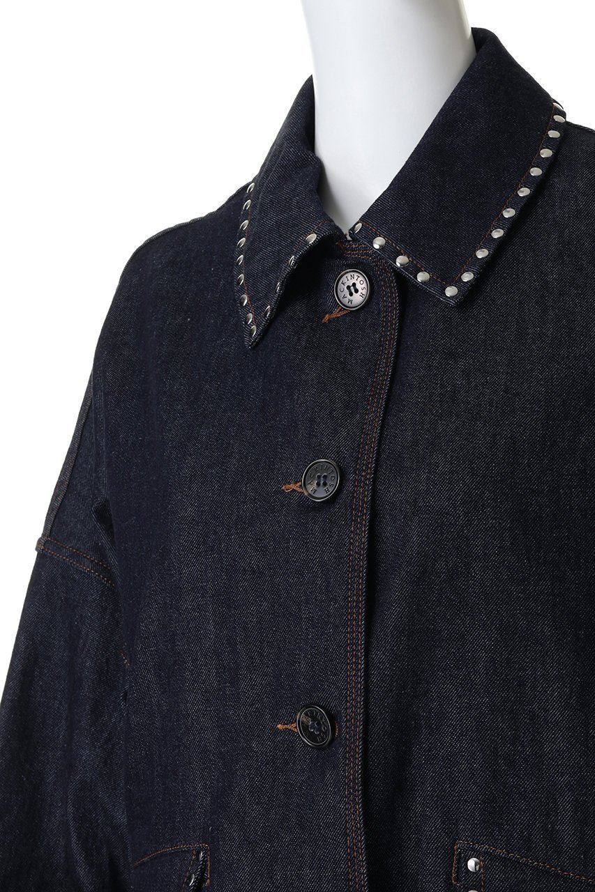 【マッキントッシュ/MACKINTOSH】のHUMBIE デニムジャケットスタッズ 人気、トレンドファッション・服の通販 founy(ファニー) 　ファッション　Fashion　レディースファッション　Fashion for Women　アウター　Coat / Outerwear Collection　レディースジャケット・軽アウター　Jackets　デニムジャケット / カジュアルアウター　Denim Jackets　ショルダー　Shoulder, Shoulder Strap　ショート　Short, Short Length　ジャケット　Jacket, Outerwear　スタッズ　Studs, Metal Accents　デニム　Denim, Jeans Material　ドロップ　Drop Shoulder, Dropped Style　ポケット　Pocket, Pocket Detail　新作・新入荷　New Arrivals / New In　other-5|ID: prp329100004896107 ipo3291000000036606794