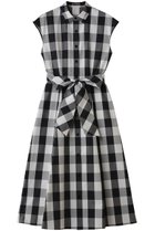 【アルアバイル/allureville】の【LOULOU WILLOUGHBY】スラブギンガムシャツワンピース ブラック|ID: prp329100004896128 ipo3291000000036904093