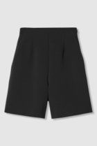 【アルアバイル/allureville】の【LOULOU WILLOUGHBY】ダブルクロスショートパンツ 人気、トレンドファッション・服の通販 founy(ファニー) ファッション Fashion レディースファッション Fashion for Women パンツ Pants & Trousers ショートパンツ・ハーフパンツ High-Waisted & Relaxed Shorts ショート Short, Short Length シンプル Simple, Minimal ダブル Double, Double-Breasted バランス Balance, Style Balance ボトム Bottoms, Lower Wear エレガント 上品 Elegant 再入荷 Restock / Back in Stock thumbnail ブラック|ID: prp329100004896129 ipo3291000000036607065