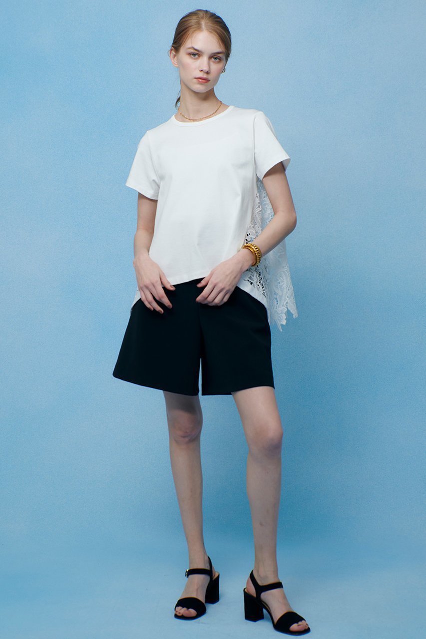 【アルアバイル/allureville】の【LOULOU WILLOUGHBY】ダブルクロスショートパンツ 人気、トレンドファッション・服の通販 founy(ファニー) 　ファッション　Fashion　レディースファッション　Fashion for Women　パンツ　Pants & Trousers　ショートパンツ・ハーフパンツ　High-Waisted & Relaxed Shorts　ショート　Short, Short Length　シンプル　Simple, Minimal　ダブル　Double, Double-Breasted　バランス　Balance, Style Balance　ボトム　Bottoms, Lower Wear　エレガント 上品　Elegant　再入荷　Restock / Back in Stock　other-5|ID: prp329100004896129 ipo3291000000036607073