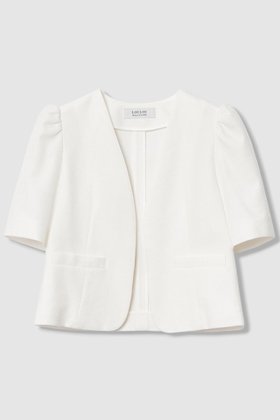 【アルアバイル/allureville】 【LOULOU WILLOUGHBY】ブライトリネン半袖ジャケット人気、トレンドファッション・服の通販 founy(ファニー) ファッション Fashion レディースファッション Fashion for Women アウター Coat / Outerwear Collection レディースジャケット・軽アウター Jackets コンパクト Compact, Small Size ジャケット Jacket, Outerwear バランス Balance, Style Balance エレガント 上品 Elegant 再入荷 Restock / Back in Stock 半袖 Short Sleeve, Half Sleeve 夏 Summer 春 Spring S/S・春夏 SS, Spring/Summer, Warm Season |ID:prp329100004896131