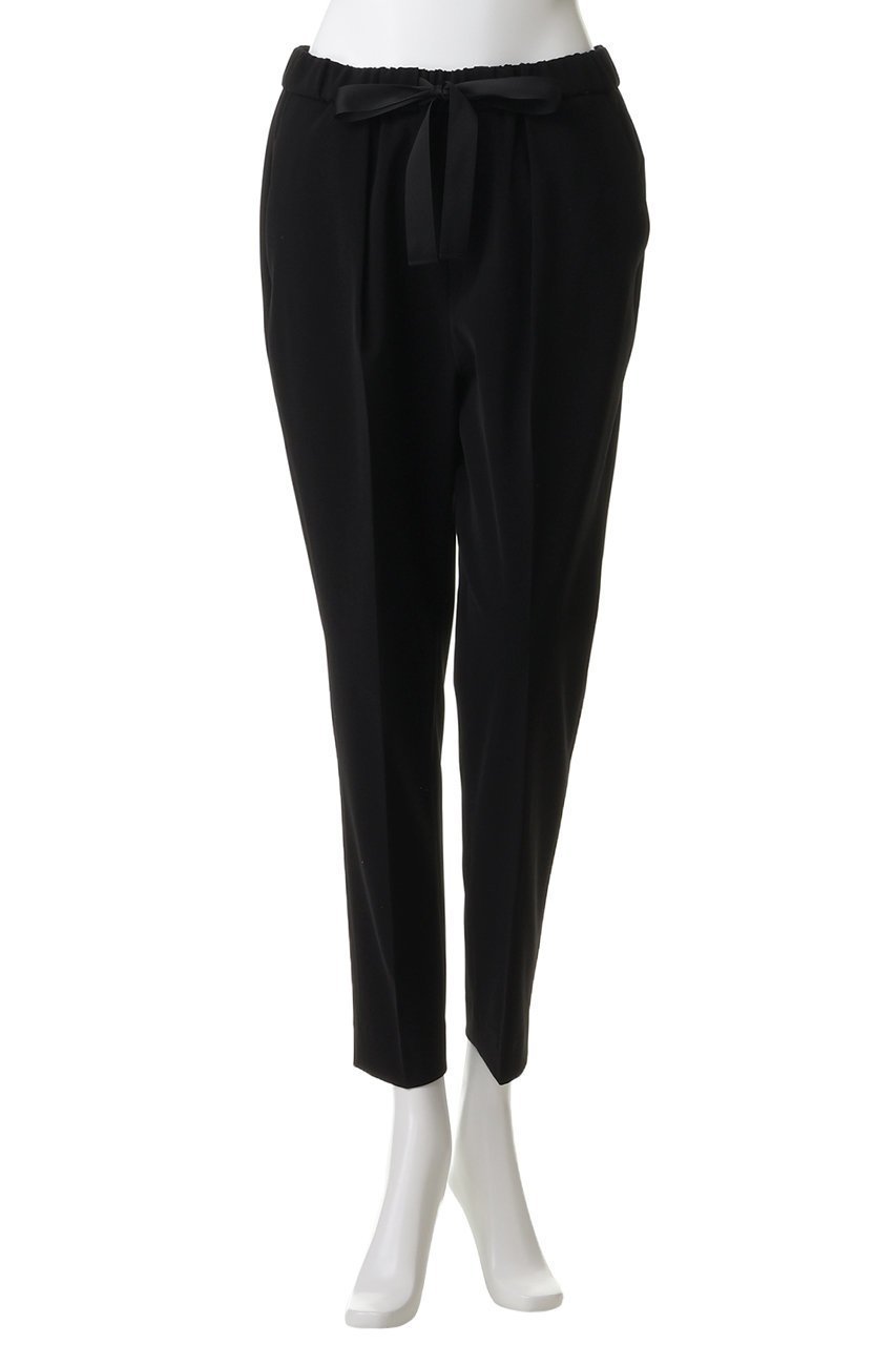 【ティアラ/Tiara】のイージタックパンツ 人気、トレンドファッション・服の通販 founy(ファニー) ファッション Fashion レディースファッション Fashion for Women パンツ Pants & Trousers サテン Satin, Glossy Fabric ストレッチ Stretch, Stretchy Fabric センター Center, Center Line ドレープ Drape, Draping Fabric リボン Ribbon, Bow エレガント 上品 Elegant 再入荷 Restock / Back in Stock other-2|ID: prp329100004896133 ipo3291000000036607125