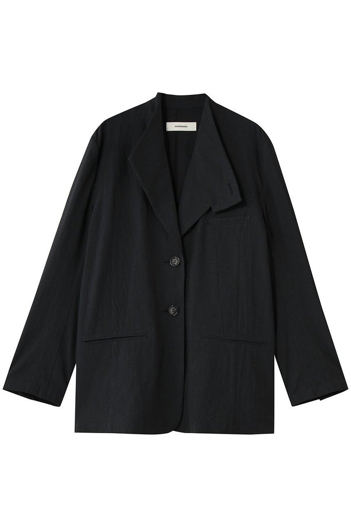 【アキラナカ/AKIRANAKA】のRachele ジャケット インテリア・キッズ・メンズ・レディースファッション・服の通販 founy(ファウニー) https://founy.com/ ファッション Fashion レディースファッション Fashion for Women アウター Coat / Outerwear Collection レディースジャケット・軽アウター Jackets カッティング Cutting Detail ジャケット Jacket, Outerwear モダン Modern, Contemporary リネン Linen, Linen Fabric 再入荷 Restock / Back in Stock |ID: prp329100004896152 ipo3291000000036607295
