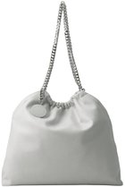 【ステラ マッカートニー/STELLA McCARTNEY】のFalabella Medium ドローストリングショルダーバッグ パールグレー|ID: prp329100004896233 ipo3291000000036607851