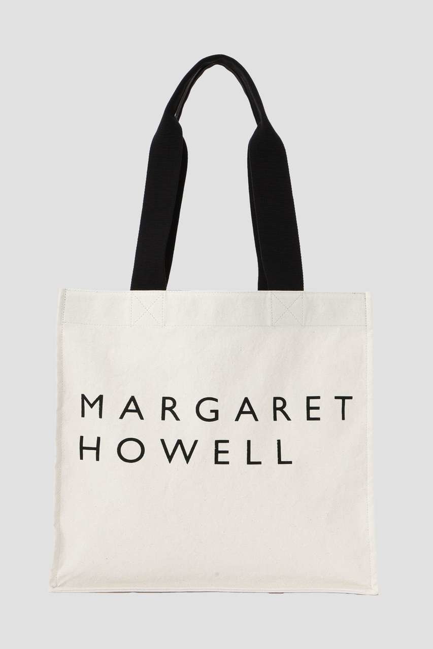 【マーガレット ハウエル/MARGARET HOWELL / MEN】のDRY COTTON CANVAS インテリア・キッズ・メンズ・レディースファッション・服の通販 founy(ファウニー) 　ファッション　Fashion　メンズファッション　Fashion for Men　バッグ　Bags　トートバッグ / 通勤・大容量バッグ　Tote Bags　キャンバス　Canvas, Canvas Fabric　プリント　Print, Printed Pattern　ワッシャー　Washer, Crinkled Finish　ベージュ|ID: prp329100004896243 ipo3291000000036607898