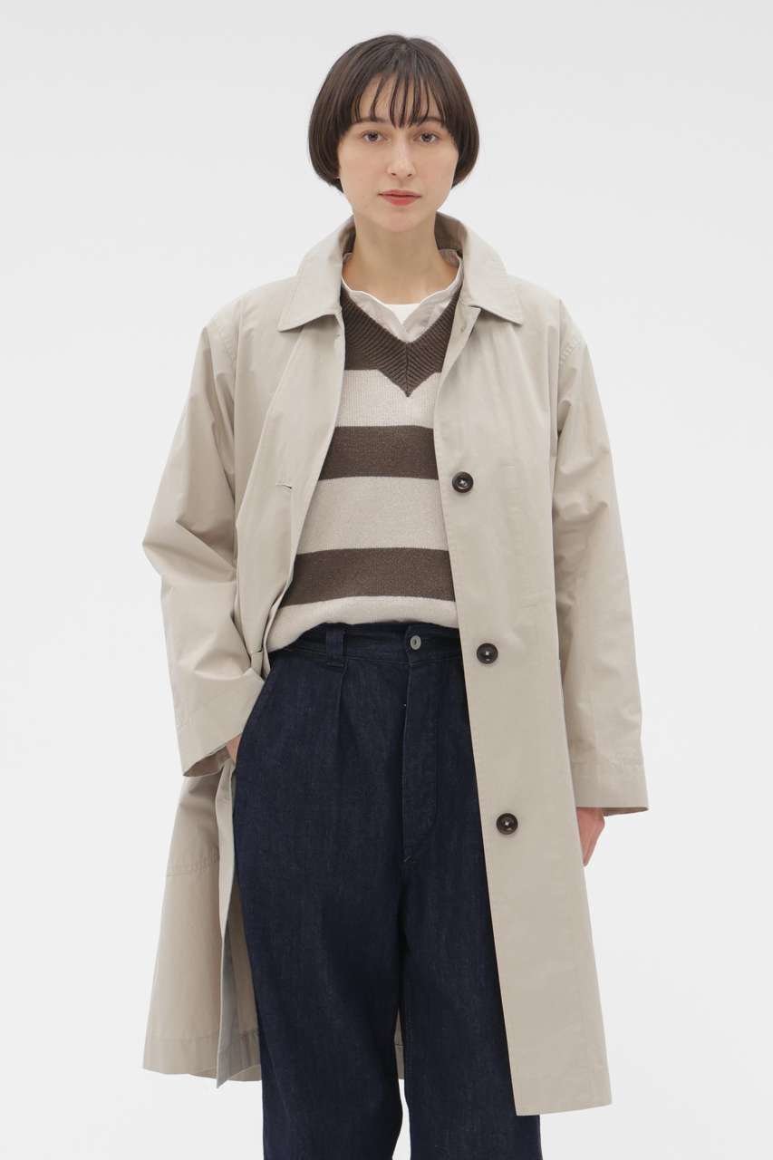 【マーガレットハウエル/MARGARET HOWELL】のPROOFED COTTON POPLIN COAT 人気、トレンドファッション・服の通販 founy(ファニー) 　ファッション　Fashion　レディースファッション　Fashion for Women　アウター　Coat / Outerwear Collection　コート・ロングコート・ピーコート　Long Coats, Peacoats & More　ドレス　Dress, One-Piece　バランス　Balance, Style Balance　ポケット　Pocket, Pocket Detail　ロング　Long, Long-Length　ワーク　Workwear, Utility Style　新作・新入荷　New Arrivals / New In　 other-1|ID: prp329100004896341 ipo3291000000036608832