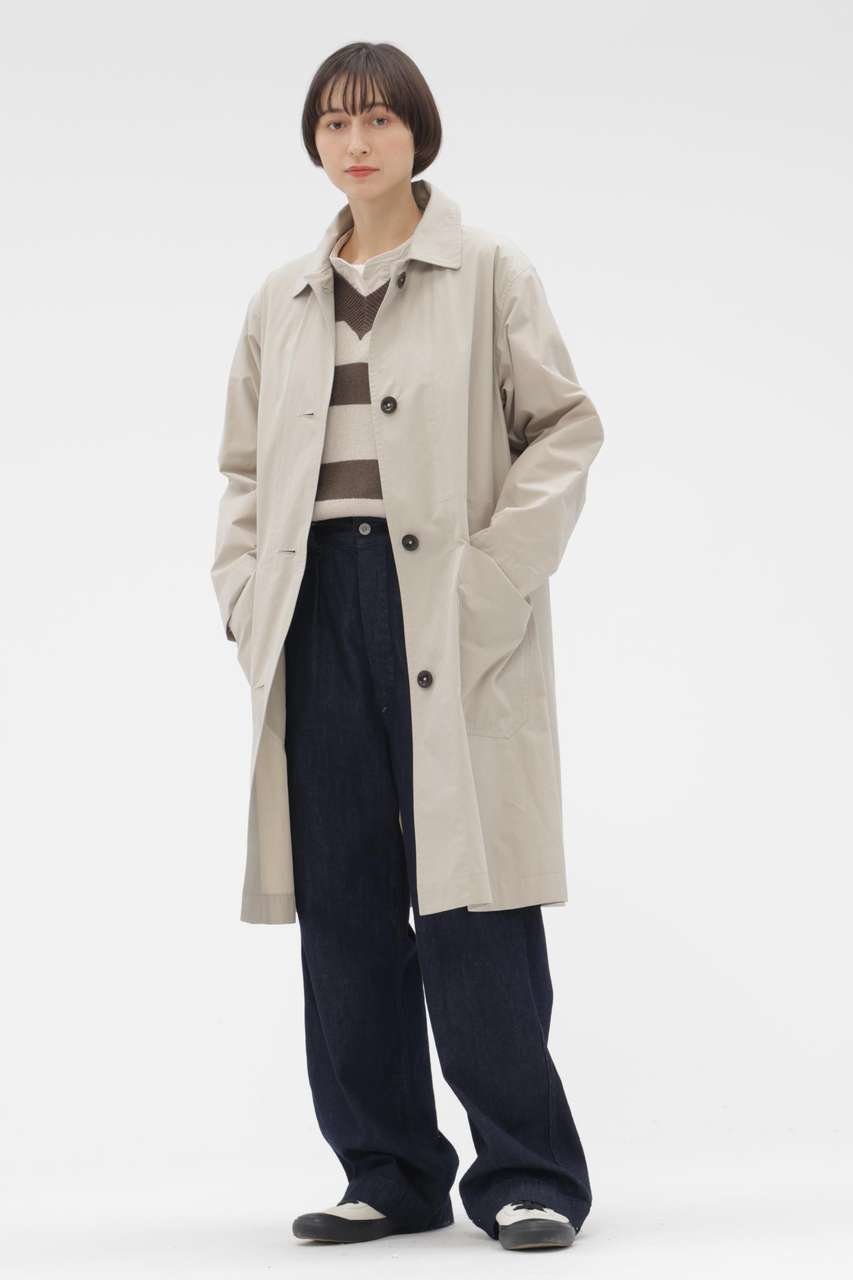 【マーガレットハウエル/MARGARET HOWELL】のPROOFED COTTON POPLIN COAT 人気、トレンドファッション・服の通販 founy(ファニー) 　ファッション　Fashion　レディースファッション　Fashion for Women　アウター　Coat / Outerwear Collection　コート・ロングコート・ピーコート　Long Coats, Peacoats & More　ドレス　Dress, One-Piece　バランス　Balance, Style Balance　ポケット　Pocket, Pocket Detail　ロング　Long, Long-Length　ワーク　Workwear, Utility Style　新作・新入荷　New Arrivals / New In　other-2|ID: prp329100004896341 ipo3291000000036638791