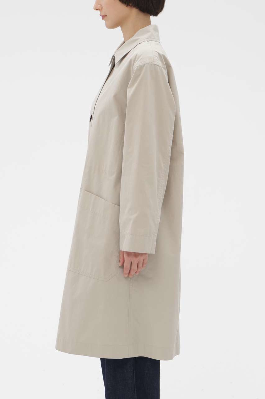 【マーガレットハウエル/MARGARET HOWELL】のPROOFED COTTON POPLIN COAT 人気、トレンドファッション・服の通販 founy(ファニー) 　ファッション　Fashion　レディースファッション　Fashion for Women　アウター　Coat / Outerwear Collection　コート・ロングコート・ピーコート　Long Coats, Peacoats & More　ドレス　Dress, One-Piece　バランス　Balance, Style Balance　ポケット　Pocket, Pocket Detail　ロング　Long, Long-Length　ワーク　Workwear, Utility Style　新作・新入荷　New Arrivals / New In　other-3|ID: prp329100004896341 ipo3291000000036638792