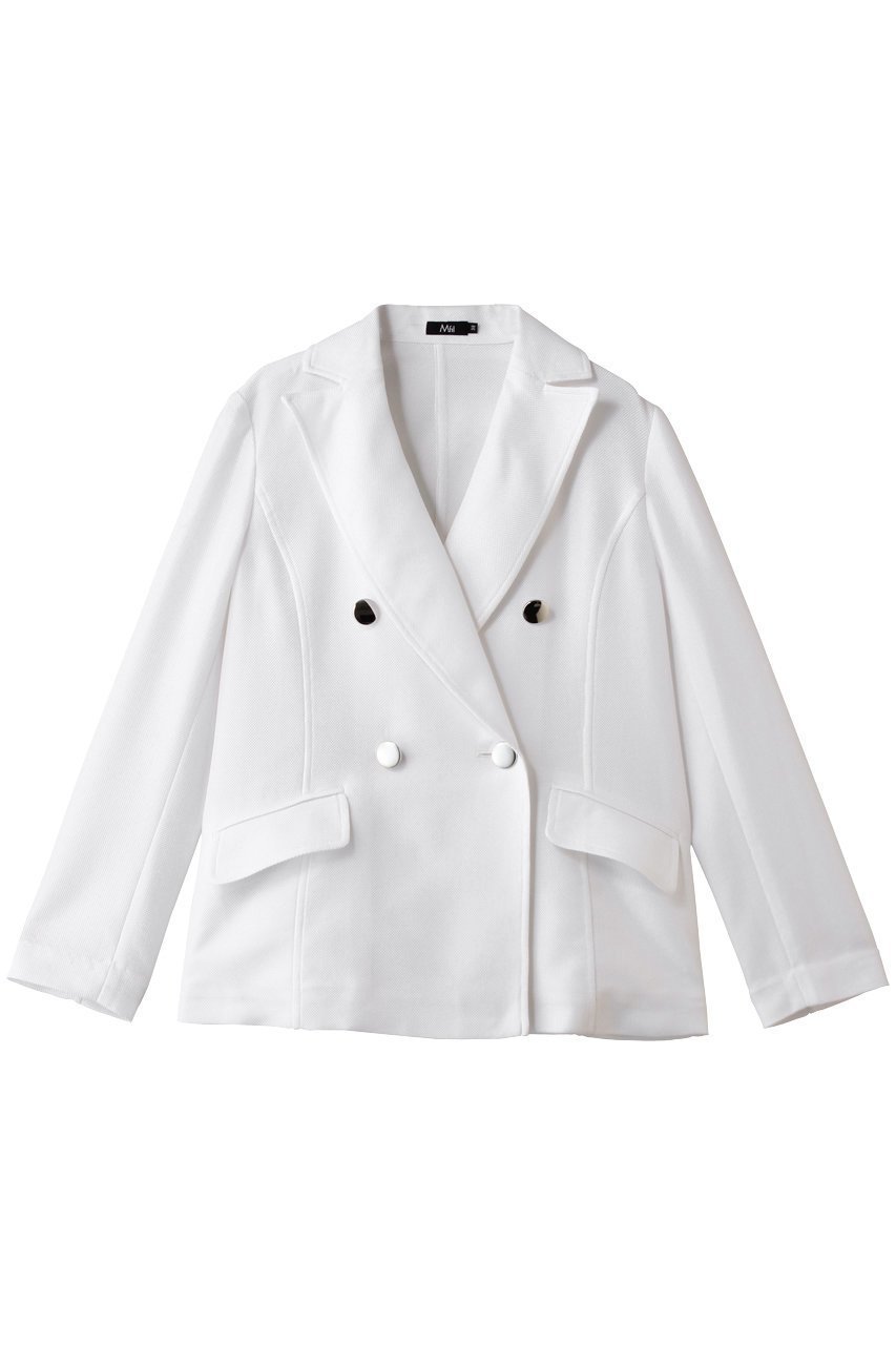 【エムフィル/M Fil】のレノクロス ダブルブレストジャケット 人気、トレンドファッション・服の通販 founy(ファニー) 　ファッション　Fashion　レディースファッション　Fashion for Women　アウター　Coat / Outerwear Collection　レディースジャケット・軽アウター　Jackets　ウォッシャブル　Machine Washable　シェイプ　Shape, Slim Fit　ジャケット　Jacket, Outerwear　ストレッチ　Stretch, Stretchy Fabric　フィット　Fit, Slim Fit　エレガント 上品　Elegant　新作・新入荷　New Arrivals / New In　洗える　Machine Washable　 other-1|ID: prp329100004896360 ipo3291000000036609045