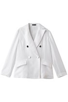 【エムフィル/M Fil】のレノクロス ダブルブレストジャケット 人気、トレンドファッション・服の通販 founy(ファニー) ファッション Fashion レディースファッション Fashion for Women アウター Coat / Outerwear Collection レディースジャケット・軽アウター Jackets ウォッシャブル Machine Washable シェイプ Shape, Slim Fit ジャケット Jacket, Outerwear ストレッチ Stretch, Stretchy Fabric フィット Fit, Slim Fit エレガント 上品 Elegant 新作・新入荷 New Arrivals / New In 洗える Machine Washable thumbnail オフホワイト|ID: prp329100004896360 ipo3291000000036609048
