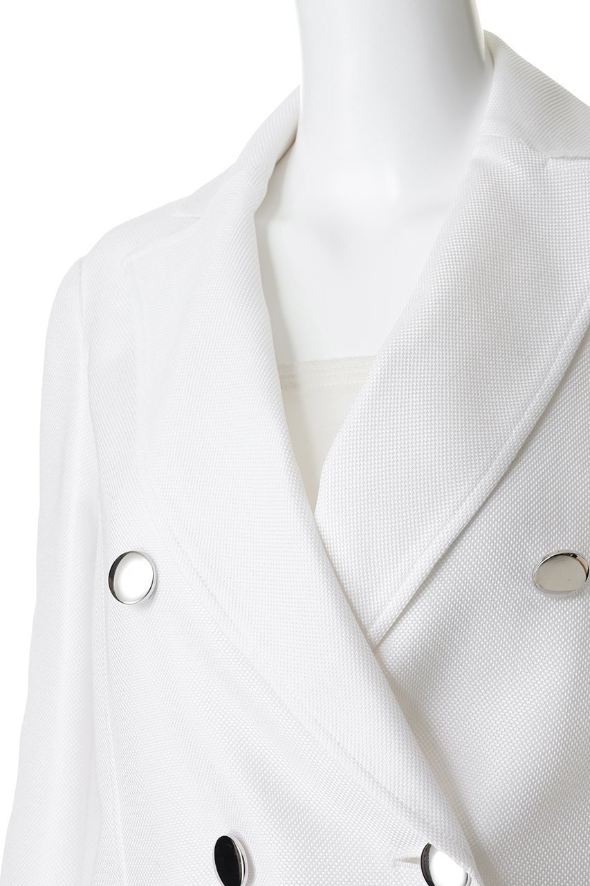 【エムフィル/M Fil】のレノクロス ダブルブレストジャケット 人気、トレンドファッション・服の通販 founy(ファニー) 　ファッション　Fashion　レディースファッション　Fashion for Women　アウター　Coat / Outerwear Collection　レディースジャケット・軽アウター　Jackets　ウォッシャブル　Machine Washable　シェイプ　Shape, Slim Fit　ジャケット　Jacket, Outerwear　ストレッチ　Stretch, Stretchy Fabric　フィット　Fit, Slim Fit　エレガント 上品　Elegant　新作・新入荷　New Arrivals / New In　洗える　Machine Washable　other-5|ID: prp329100004896360 ipo3291000000036638805