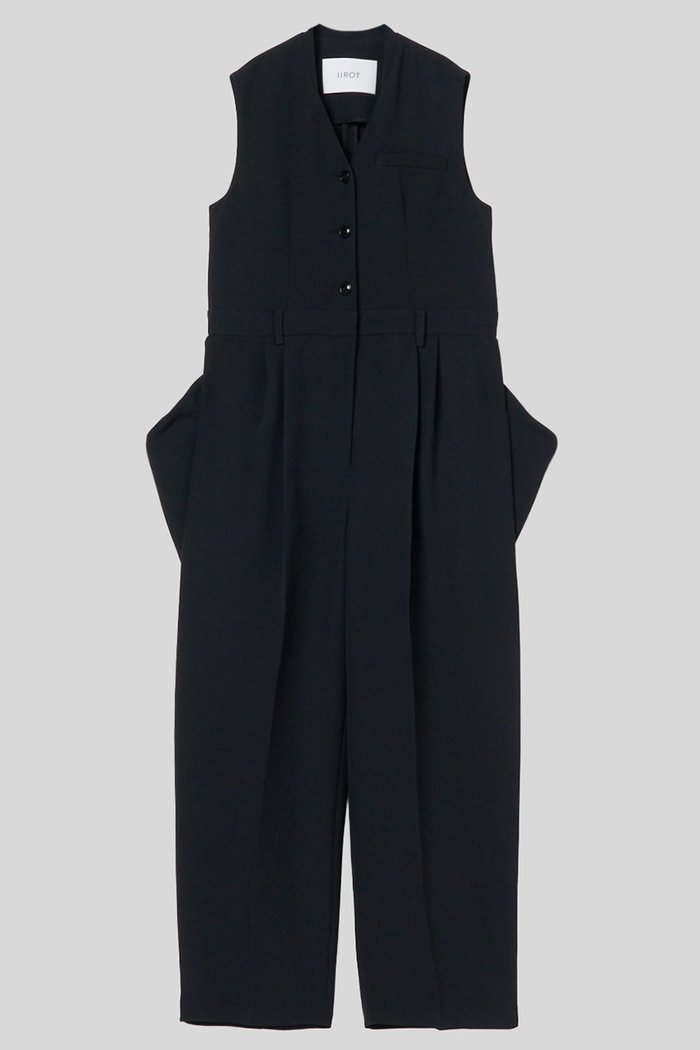 【イロット/IIROT】のジャンプスーツ インテリア・キッズ・メンズ・レディースファッション・服の通販 founy(ファニー) https://founy.com/ ファッション Fashion レディースファッション Fashion for Women パンツ Pants & Trousers コンパクト Compact, Small Size スーツ Suit, Formalwear フォルム Silhouette, Form ボトム Bottoms, Lower Wear ポケット Pocket, Pocket Detail リラックス Relax, Relaxed Fit 夏 Summer 長袖 Long Sleeve, Full Sleeve |ID: prp329100004896379 ipo3291000000036609235