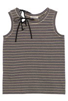 【ミラ ショーン バイ チカ キサダ/mila schon by chika kisada】のスリットリボンタンクトップ 人気、トレンドファッション・服の通販 founy(ファニー) ファッション Fashion レディースファッション Fashion for Women トップス・カットソー Cut & Sew Tops キャミソール&ノースリーブ Camisoles & Sleeveless Tops シャツ・ブラウス・オフィスカジュアル Elegant Blouses & Button-Ups ロングTシャツ・Tシャツ Longline T-Shirts & Tees カットソー・ベーシックTシャツ Cut-and-Sewn Tops / Stretch Tees & Basics インナー Innerwear キャミソール Camisole, Spaghetti Strap Top シンプル Simple, Minimal スリット Slit, Slit Detail タンク Tank Top, Sleeveless Top ボーダー Border, Stripe リボン Ribbon, Bow 新作・新入荷 New Arrivals / New In 無地 Plain, Solid Color thumbnail ボーダー|ID: prp329100004896446 ipo3291000000036609685