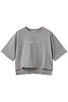 【サードマガジン/THIRD MAGAZINE】のグログランロゴクロップドTシャツ 人気、トレンドファッション・服の通販 founy(ファニー) ファッション Fashion レディースファッション Fashion for Women トップス・カットソー Cut & Sew Tops シャツ・ブラウス・オフィスカジュアル Elegant Blouses & Button-Ups ロングTシャツ・Tシャツ Longline T-Shirts & Tees カットソー・ベーシックTシャツ Cut-and-Sewn Tops / Stretch Tees & Basics クロップド Cropped, Short Length ショート Short, Short Length シンプル Simple, Minimal スリーブ Sleeve, Long Sleeve / Short Sleeve トレンド Trend, Trending Now 半袖 Short Sleeve, Half Sleeve 新作・新入荷 New Arrivals / New In thumbnail 杢グレー|ID: prp329100004896479 ipo3291000000036609878