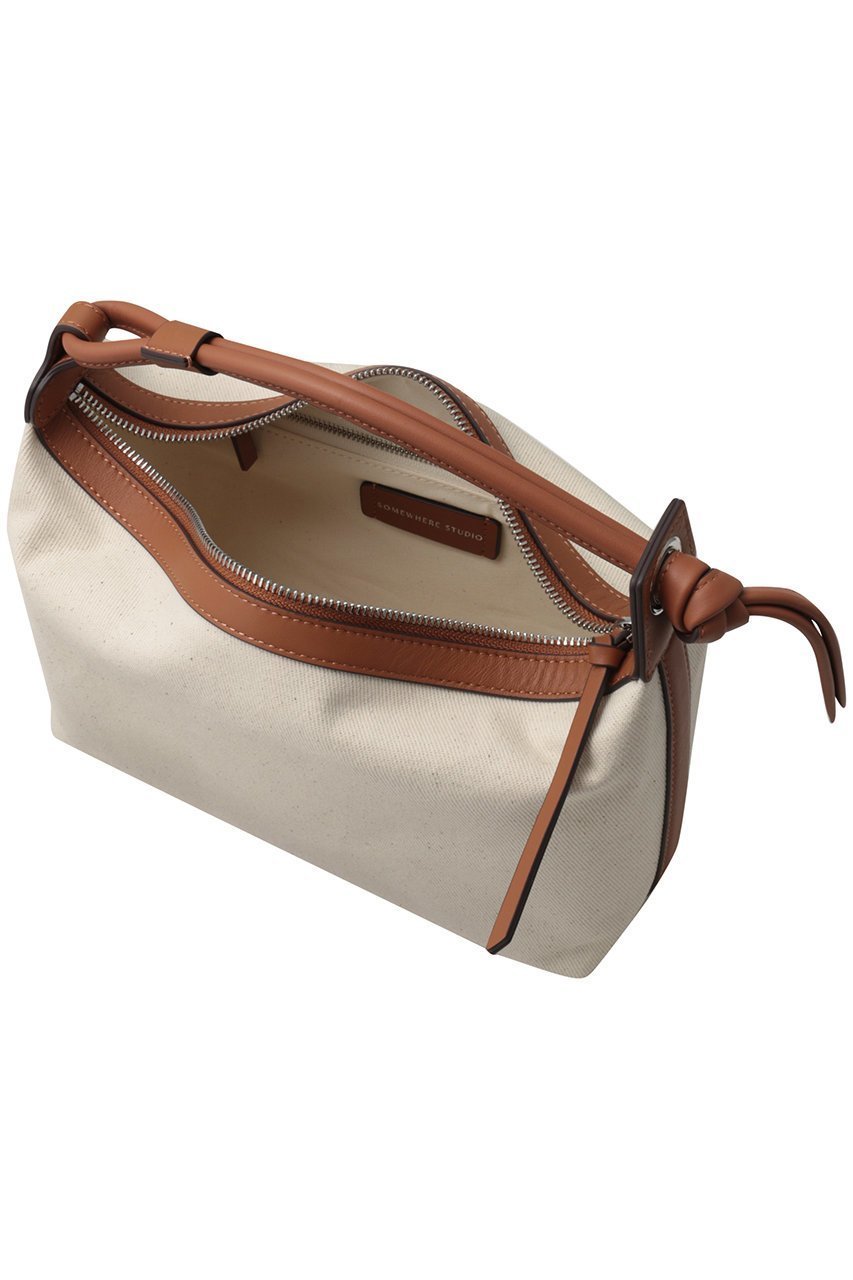 【エリオポール/heliopole】の【SOMEWHERE STUDIO】COTTAGE BOX バッグ 人気、トレンドファッション・服の通販 founy(ファニー) 　ファッション　Fashion　レディースファッション　Fashion for Women　バッグ　Bags　キャンバス　Canvas, Canvas Fabric　コンパクト　Compact, Small Size　コンビ　Combo, Combination Style　シンプル　Simple, Minimal　夏　Summer　新作・新入荷　New Arrivals / New In　春　Spring　S/S・春夏　SS, Spring/Summer, Warm Season　other-5|ID: prp329100004896496 ipo3291000000036610009