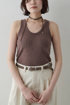 【ウィムガゼット/Whim Gazette】のヴィンテージテレコタンク 人気、トレンドファッション・服の通販 founy(ファニー) ファッション Fashion レディースファッション Fashion for Women トップス・カットソー Cut & Sew Tops キャミソール&ノースリーブ Camisoles & Sleeveless Tops シャツ・ブラウス・オフィスカジュアル Elegant Blouses & Button-Ups ロングTシャツ・Tシャツ Longline T-Shirts & Tees カットソー・ベーシックTシャツ Cut-and-Sewn Tops / Stretch Tees & Basics キャミソール Camisole, Spaghetti Strap Top コンパクト Compact, Small Size タンク Tank Top, Sleeveless Top テレコ Ribbed, Rib Stitch ベーシック Basic, Essential ヴィンテージ Vintage Style エレガント 上品 Elegant 新作・新入荷 New Arrivals / New In thumbnail ブラウン|ID: prp329100004896508 ipo3291000000036610105