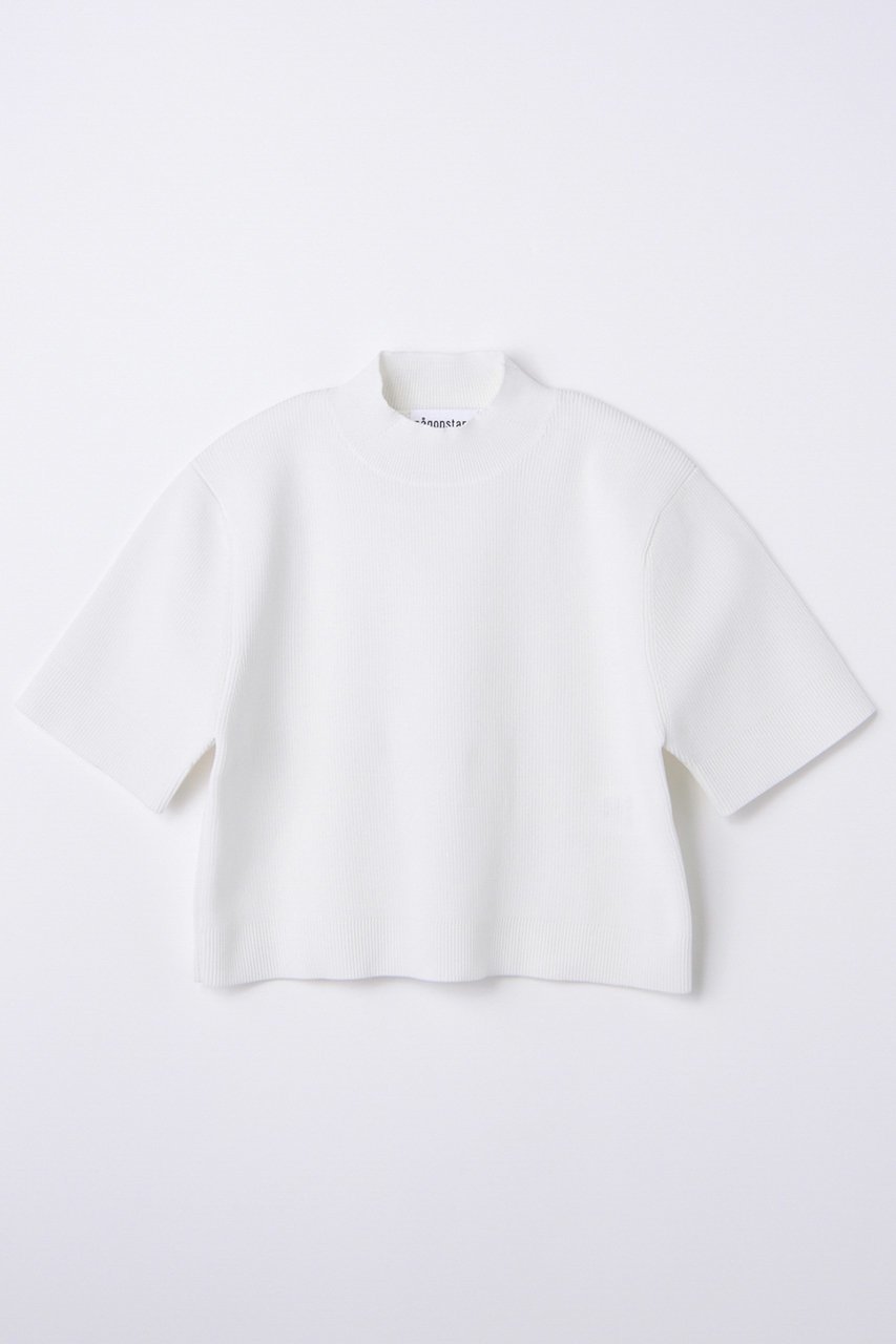 【ナゴンスタンス/nagonstans】の【4/1 10:00販売開始】hi-neck cropped pullover インテリア・キッズ・メンズ・レディースファッション・服の通販 founy(ファニー) 　ファッション　Fashion　レディースファッション　Fashion for Women　トップス・カットソー　Cut & Sew Tops　シャツ・ブラウス・オフィスカジュアル　Elegant Blouses & Button-Ups　ロングTシャツ・Tシャツ　Longline T-Shirts & Tees　カジュアルプルオーバー・ニットトップス　Pullovers & Knit Tops / Casual Pullovers　カットソー・ベーシックTシャツ　Cut-and-Sewn Tops / Stretch Tees & Basics　クロップド　Cropped, Short Length　ショート　Short, Short Length　スポーティ　Sporty, Casual Athletic　スリーブ　Sleeve, Long Sleeve / Short Sleeve　ハイネック　High Neck, Mock Neck　バランス　Balance, Style Balance　新作・新入荷　New Arrivals / New In　Salt|ID: prp329100004896529 ipo3291000000036610265