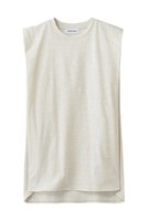 【サクラ/SACRA】のヴィンテージヘザードコットンノースリーブ 人気、トレンドファッション・服の通販 founy(ファニー) ファッション Fashion レディースファッション Fashion for Women トップス・カットソー Cut & Sew Tops キャミソール&ノースリーブ Camisoles & Sleeveless Tops シャツ・ブラウス・オフィスカジュアル Elegant Blouses & Button-Ups ロングTシャツ・Tシャツ Longline T-Shirts & Tees カットソー・ベーシックTシャツ Cut-and-Sewn Tops / Stretch Tees & Basics インナー Innerwear キャミソール Camisole, Spaghetti Strap Top ジャケット Jacket, Outerwear タンク Tank Top, Sleeveless Top ノースリーブ Sleeveless, No-Sleeve ビンテージ Vintage, Retro Style フォルム Silhouette, Form ボックス Boxy, Box Shape メランジ Melange, Mixed Yarn 新作・新入荷 New Arrivals / New In |ID:prp329100004896539