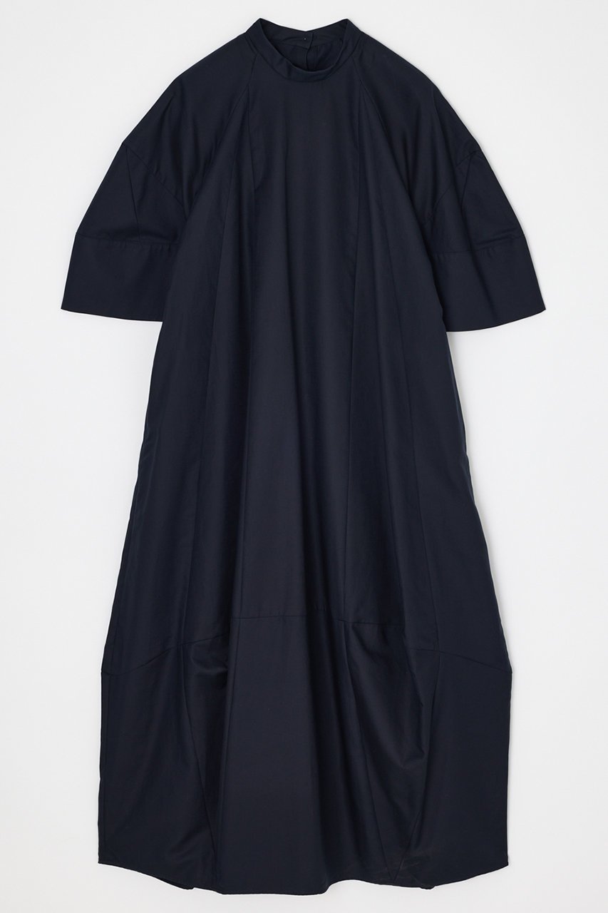 【エンフォルド/ENFOLD】のPOLYGON DRESS インテリア・キッズ・メンズ・レディースファッション・服の通販 founy(ファウニー) 　ファッション　Fashion　レディースファッション　Fashion for Women　ワンピース　Dresses　フォーマル・パーティードレス・結婚式用ドレス　Elegant & Casual Dresses　チュニック　Tunic Tops & Dresses　スタンド　Stand Collar, Upright Stand　タイプライター　Typewriter Fabric, Crisp Cotton　チュニック　Tunic, Long Top　ドレス　Dress, One-Piece　フェミニン　Feminine, Girly　フォルム　Silhouette, Form　ロング　Long, Long-Length　ダークネイビー|ID: prp329100004896547 ipo3291000000036904578