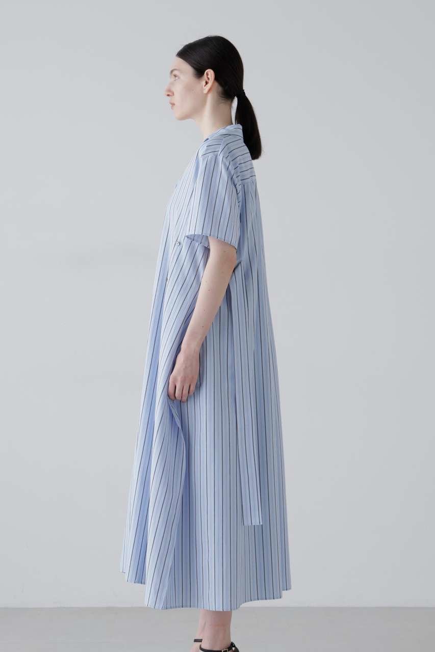 【アドーア/ADORE】のミックスストライプワンピース 人気、トレンドファッション・服の通販 founy(ファニー) 　ファッション　Fashion　レディースファッション　Fashion for Women　ワンピース　Dresses　チュニック　Tunic Tops & Dresses　カシュクール　Wrap Design　クラシカル　Classical, Vintage-Inspired　コンパクト　Compact, Small Size　ストライプ　Stripe, Striped Pattern　チュニック　Tunic, Long Top　トレンド　Trend, Trending Now　ビッグ　Big, Oversized　ロング　Long, Long-Length　新作・新入荷　New Arrivals / New In　other-5|ID: prp329100004896550 ipo3291000000036610482