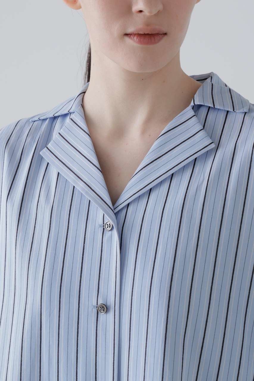 【アドーア/ADORE】のミックスストライプワンピース 人気、トレンドファッション・服の通販 founy(ファニー) 　ファッション　Fashion　レディースファッション　Fashion for Women　ワンピース　Dresses　チュニック　Tunic Tops & Dresses　カシュクール　Wrap Design　クラシカル　Classical, Vintage-Inspired　コンパクト　Compact, Small Size　ストライプ　Stripe, Striped Pattern　チュニック　Tunic, Long Top　トレンド　Trend, Trending Now　ビッグ　Big, Oversized　ロング　Long, Long-Length　新作・新入荷　New Arrivals / New In　other-7|ID: prp329100004896550 ipo3291000000036610486