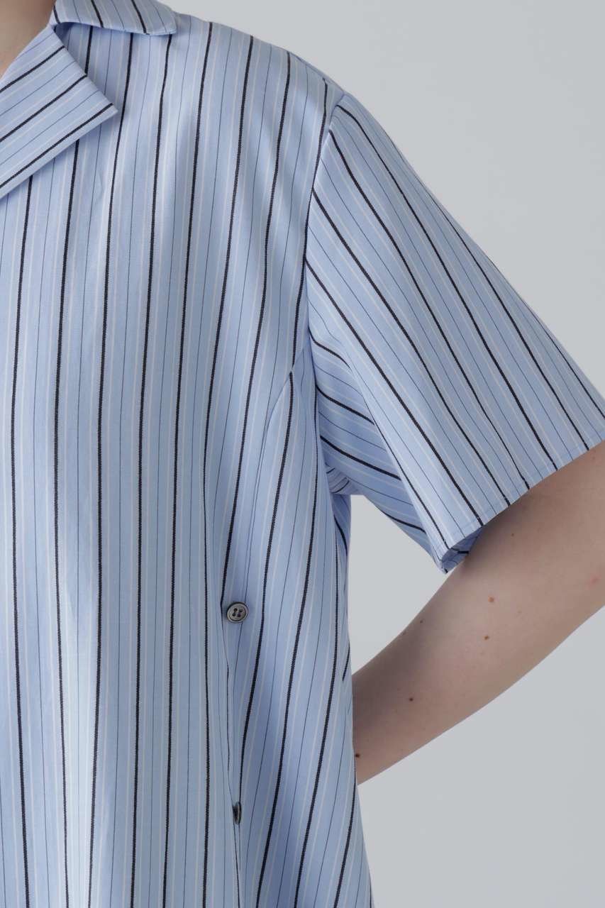 【アドーア/ADORE】のミックスストライプワンピース 人気、トレンドファッション・服の通販 founy(ファニー) 　ファッション　Fashion　レディースファッション　Fashion for Women　ワンピース　Dresses　チュニック　Tunic Tops & Dresses　カシュクール　Wrap Design　クラシカル　Classical, Vintage-Inspired　コンパクト　Compact, Small Size　ストライプ　Stripe, Striped Pattern　チュニック　Tunic, Long Top　トレンド　Trend, Trending Now　ビッグ　Big, Oversized　ロング　Long, Long-Length　新作・新入荷　New Arrivals / New In　other-8|ID: prp329100004896550 ipo3291000000036610488